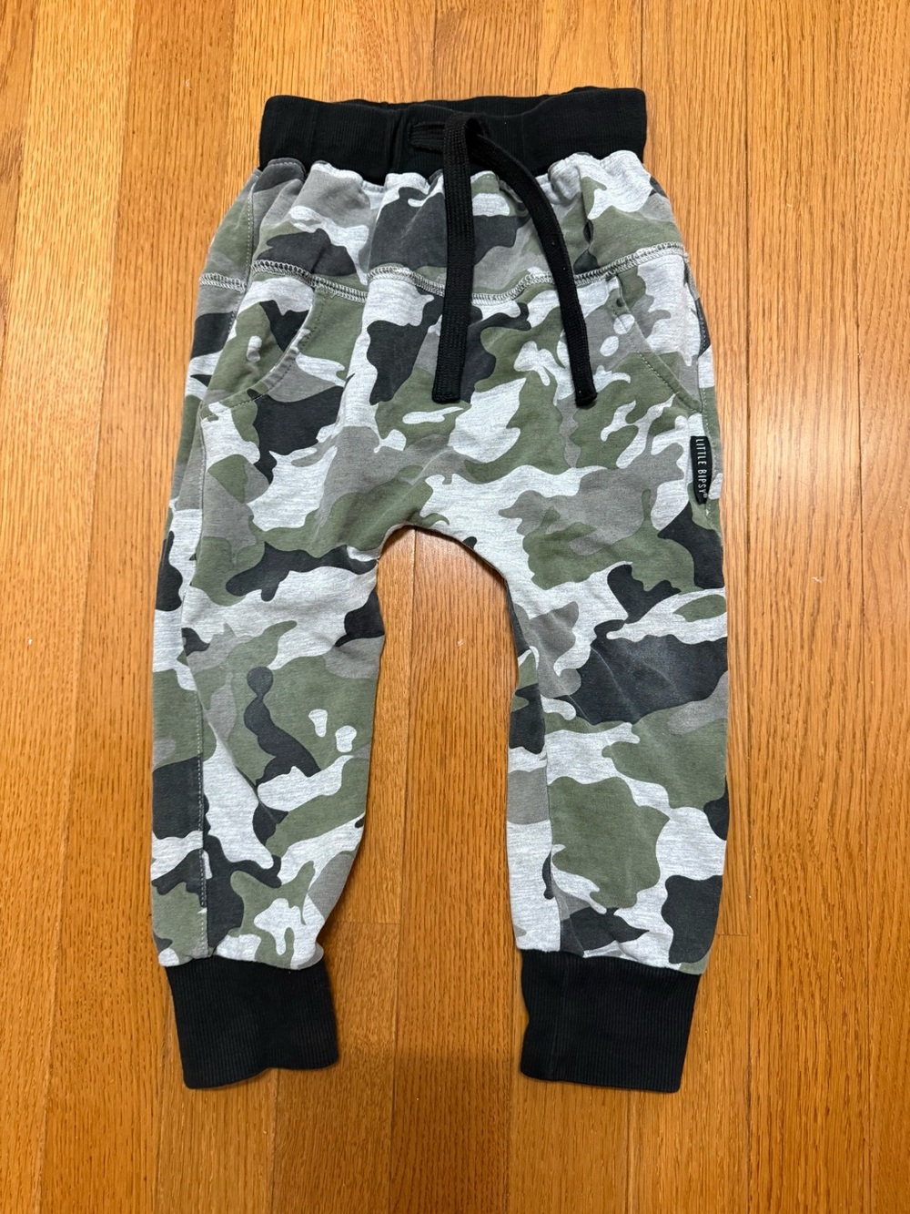 Little Bipsy Camo Joggers